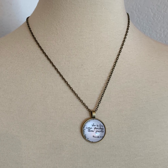 BOGO! Proverbs 31.10 Necklace More Precious Jewels - Picture 3 of 7